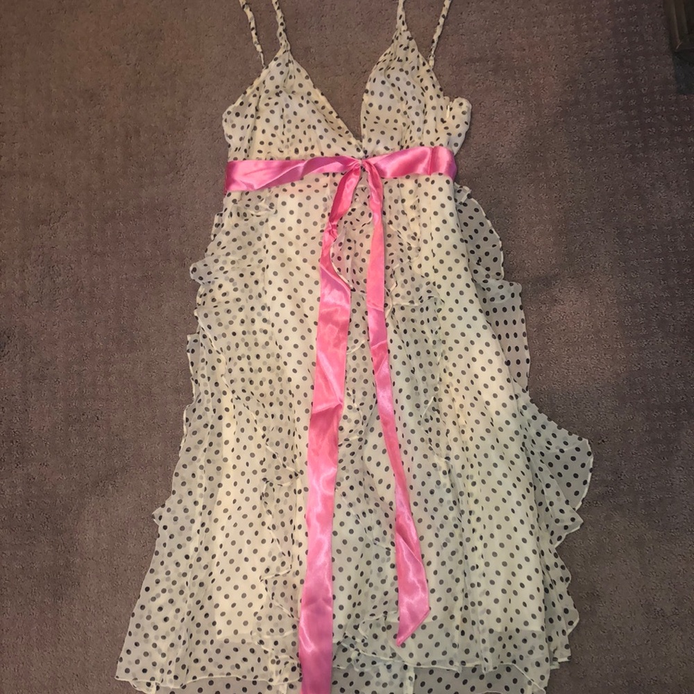 BCBG polkadot Dress